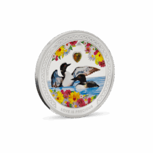 2026 $2 Great Northern Diver - Love is Precious 1oz Silver Proof Coin