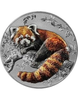 2025 $5 Red Panda Representatives of The Species 2oz Silver Coin