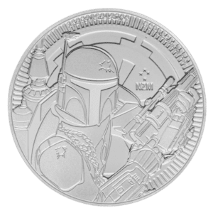 2020 1oz Silver Star Wars Boba Fett Silver Coin
