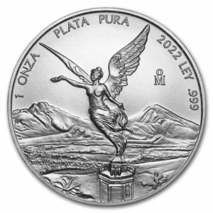 2022 Mexican Mint Silver Libertad Coin 1oz