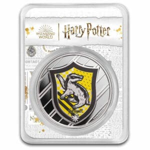 Hufflepuff - 2025 Harry Potter Houses 1oz Silver Coin in TEP