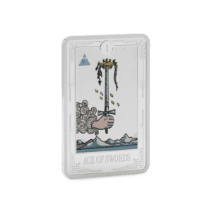 2025 $2 Ace of Swords Tarot Card 1oz Proof Coin