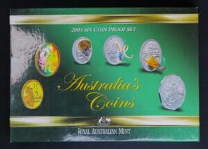 2004 Australian Six Coin Proof Set
