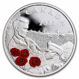 2022 $20 Remembrance Day Canada Silver Proof Coin
