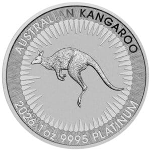 2026 Perth Mint 1oz Platinum Kangaroo Coin