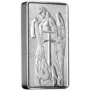 Archangel Michael 10oz Silver Scottsdale Bar