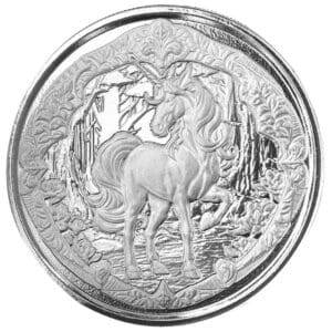 2024 $1 Unicorn 1oz Silver Scottsdale Mint Prooflike Fiji Coin