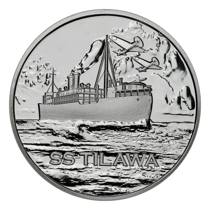 2024 SS Tilawa Shipwreck Voyage Edition 1oz .999 Silver Round