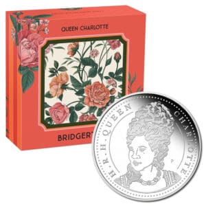 2026 Bridgerton Queen Charlotte 1/2oz Silver Proof Perth Mint Coin