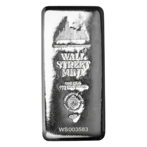 Wall Street Mint 1kg Silver Bar