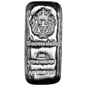 10oz "Chunky" Scottsdale Mint Silver Bar