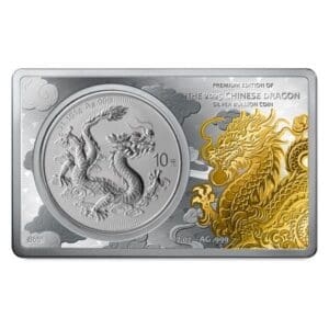 2025 Gilded Special Edition 3oz Chinese Dragon Coin Set