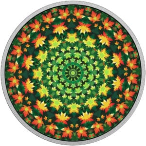 2017 $20 Canadiana Kaleidoscope: Maple Leaf Silver Coin