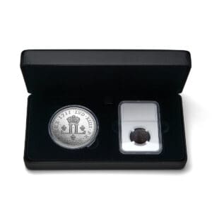 2022 / 1711 Relics of New France Louis XIV 30 Deniers Silver 2-Coin Set