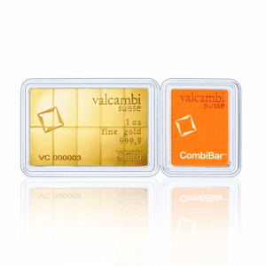 Valcambi 1oz Gold CombiBar (Splittable)