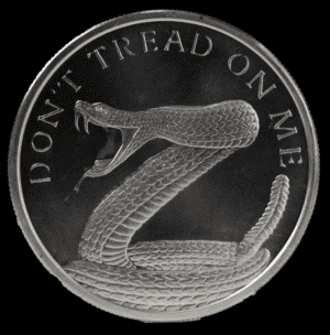 Golden State Mint 1oz Silver Don't Tread On Me Round