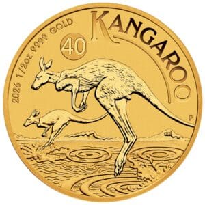 2026 Perth Mint Kangaroo Coin 1/2oz Gold Coin