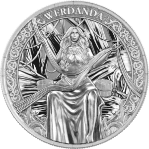 2026 Norns Werdanda 1oz Silver BU Germania Mint Coin