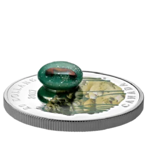 2017 $20 Under the Sea: Seahorse - 1oz Silver Mosaic Glass Inset Coin