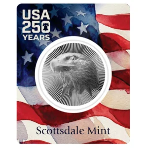 250th Anniversary Scottsdale Eagle Stacker® 1oz Silver Round