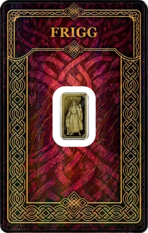 Frigg 1/100 oz Gold Proof 999.9 Minted Bar