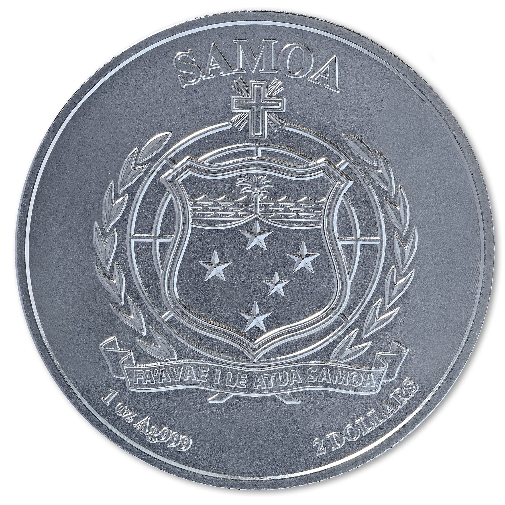 2023 John Mercanti Eagle 1oz Samoa .999 Silver BU Coin | The Coin