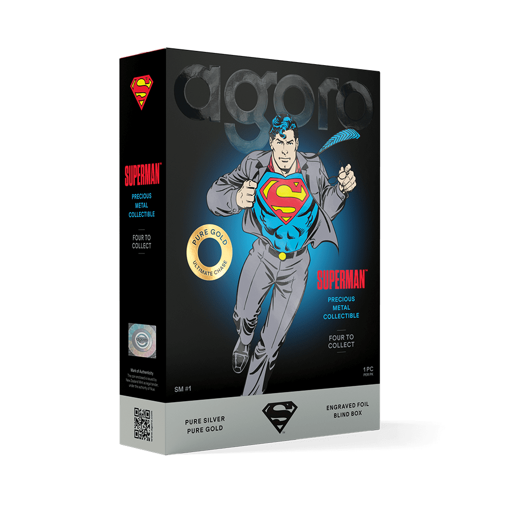 Superman Blind Box 2026 Agoro Foil Coin