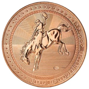 Scottsdale Mint 1oz Cowboy Copper Round - Buffalo Privy