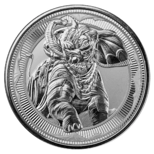Scottsdale Mint 2023 War Elephant 1oz Silver Gibraltar Coin