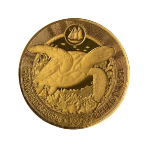 Scottsdale Mint 2026 Loggerhead Turtle 1/10oz Gold Cayman Islands Coin
