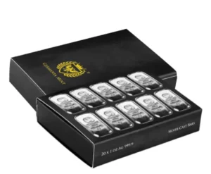 Empty 1oz Germania Mint Bar Box