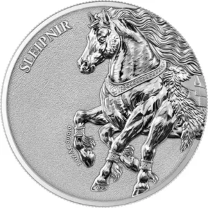 Mythical Beasts Sleipnir 2026 Germania 1oz Silver Round