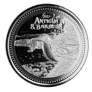 Scottsdale Mint 2021 Frigatebird Antigua And Barbuda 1oz Silver Coin