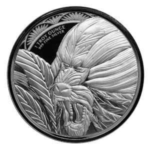 Scottsdale Mint 2022 Mandrill 1oz Silver Cameroon Coin