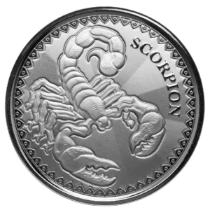 Scottsdale Mint 2022 Scorpion 1oz Silver Chad Coin