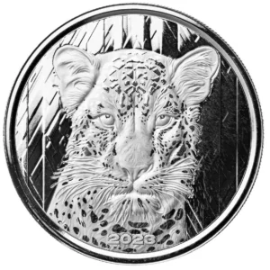 Scottsdale Mint 2023 African Leopard 1oz Silver Ghana Coin