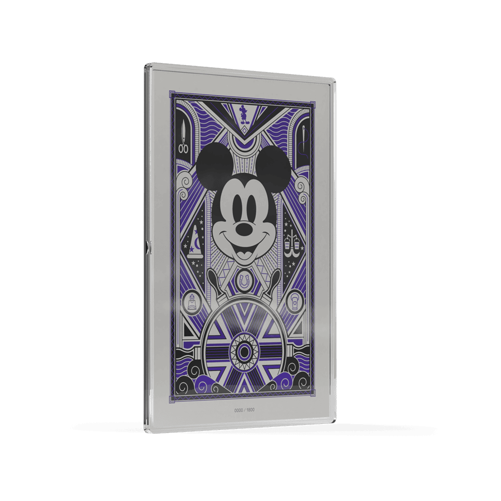 Agoro Mickey Mouse: Art Deco 5g Silver Collectible Foil Coin