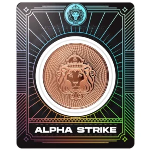Scottsdale Mint Vortex 1oz Copper Round - Alpha Strike - Special Edition