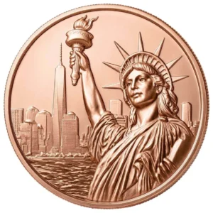 Scottsdale Mint Statue of Liberty 1oz Copper Round